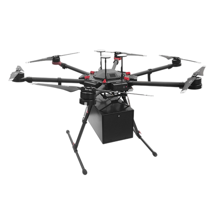 carga útil de drone air dellvery drop box
