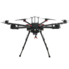 Mecanismo de liberação de queda de carga aérea de drone com sistema de guincho