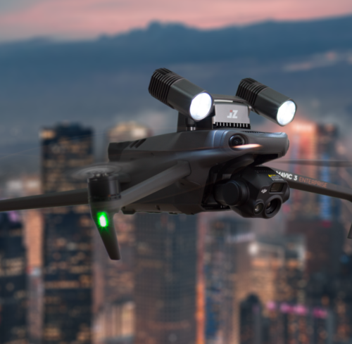 dji mavic 3 entherprise thermal speotlights searchlights