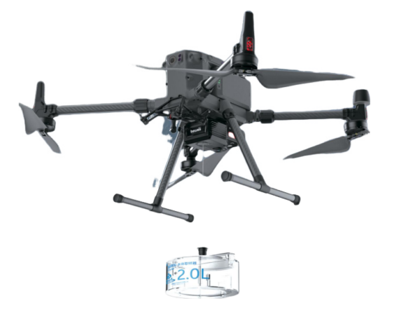 DJI M350 Wasserprobenentnahmegerät