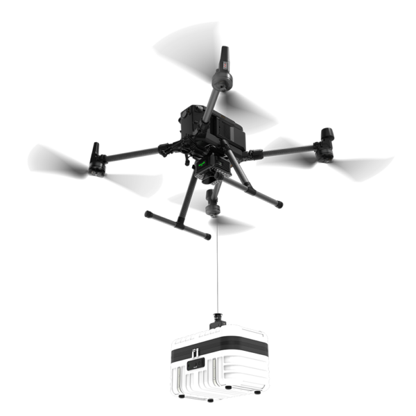 Boîte de livraison de marchandises de charge utile DJI M350